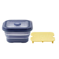 PUSH LOCK 1800ml + Steam Tray (Navy&Olive)
