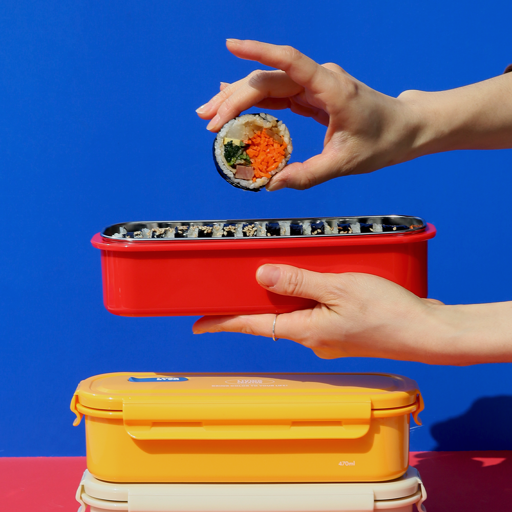 A whole kimbap roll fits in KEEPER LONG