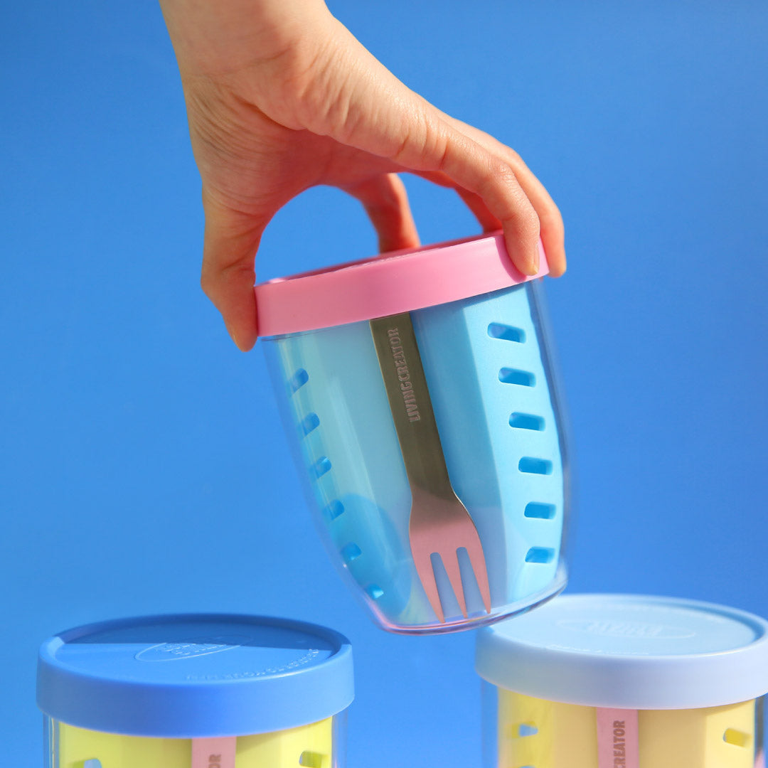 [KEEPER POT] Fruit Container with Built-in Strainer