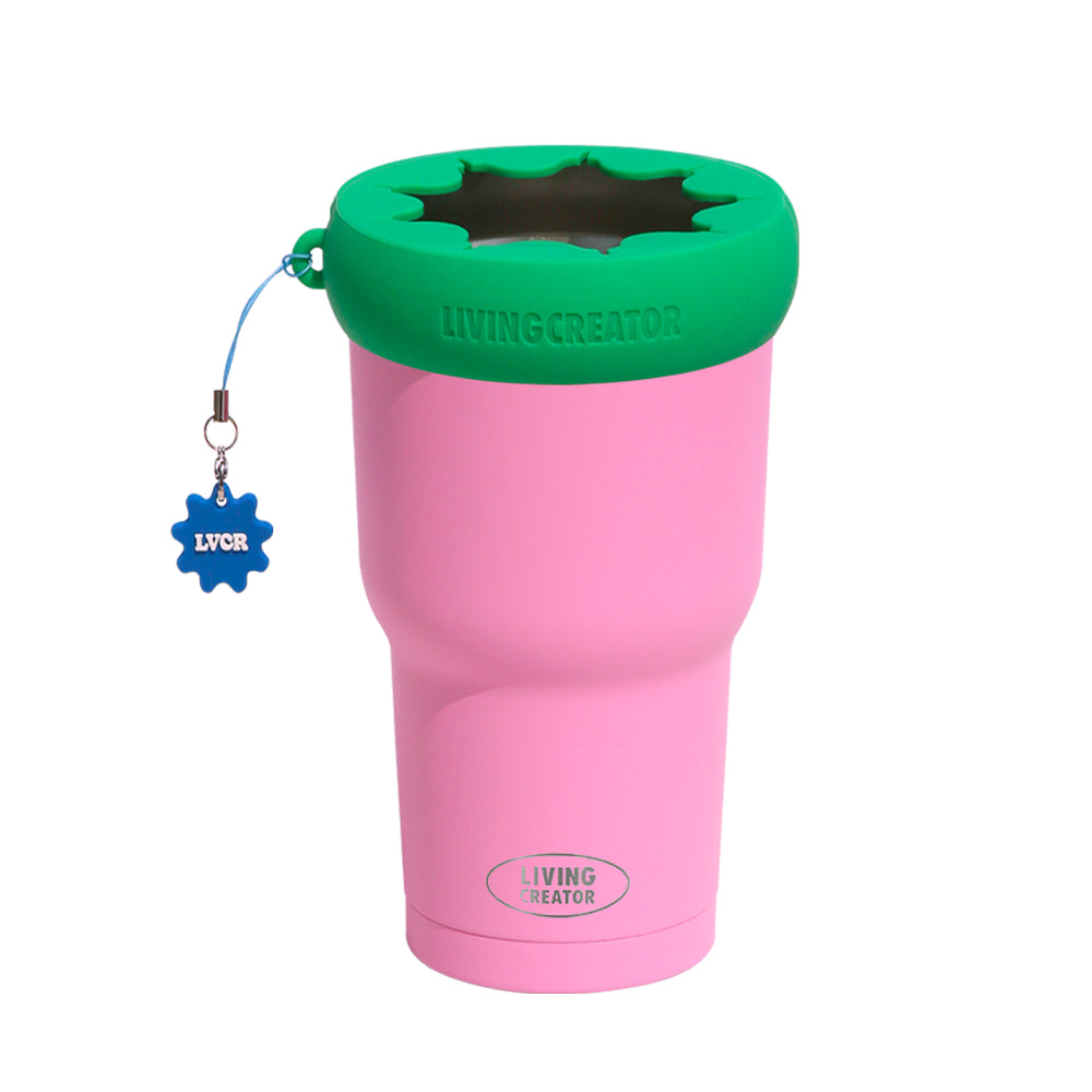 KEEPER TUM Mini, Green ring / Pink body