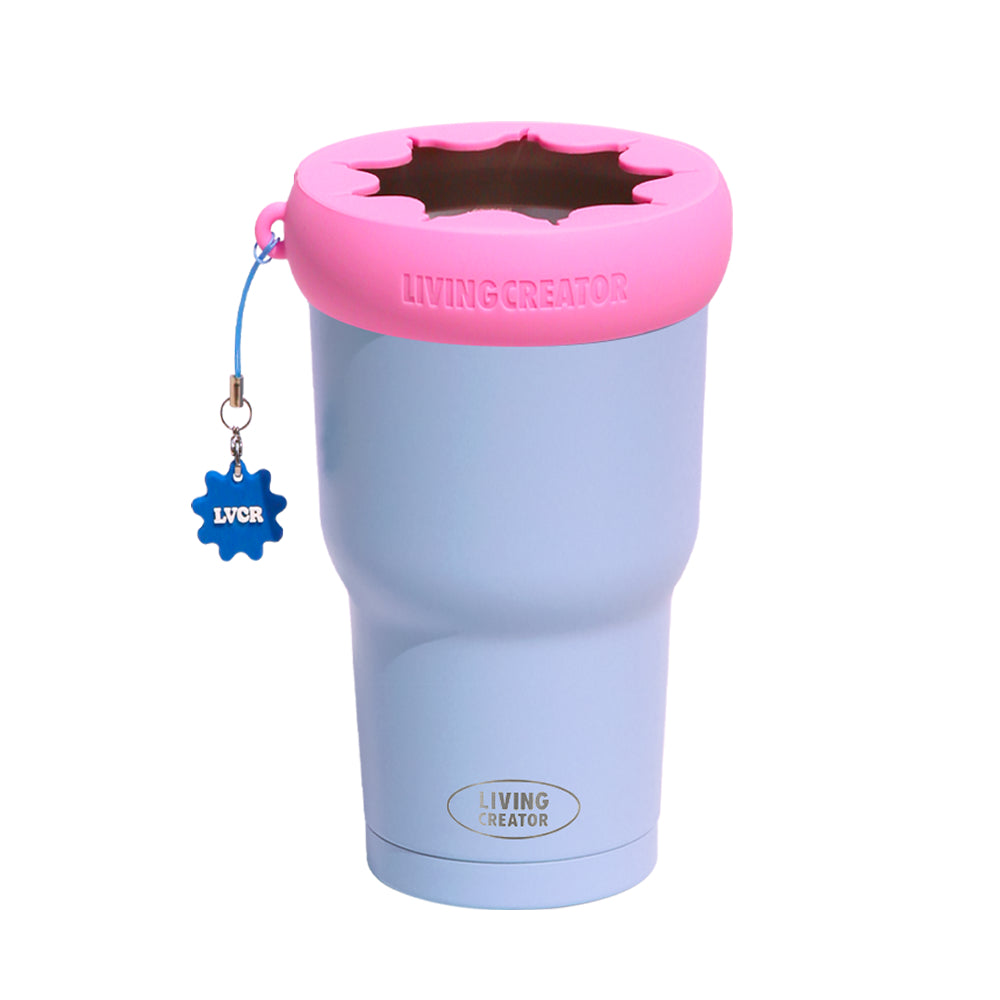 KEEPER TUM Mini, Pink ring / Pastel Blue body