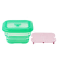 PUSH LOCK 1800ml + Steam Tray (Green&Pink)