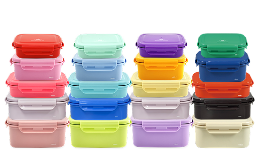 [KEEPER TEN] Microwave-Safe Stainless Steel Lunchbox