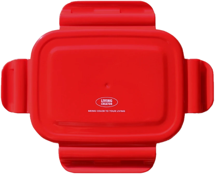 KEEPER TEN lid with its four locking wings open